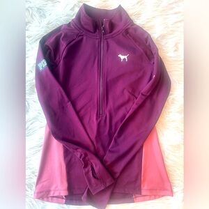 VS PINK 1/2 ZIP